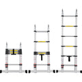 Telescoping Extension Ladder 12.5FT A-Shape w/ Stabilizer Bar for RV V952-AZXSSLTNLSLK7NWR8V0