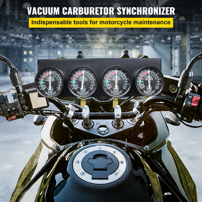 Fuel Vacuum Carburetor Synchronize Tool Kit Fuel Vacuum Carburetor Synchronizer carb sync Gauge Set with V952-B100132SLZKB00001V0
