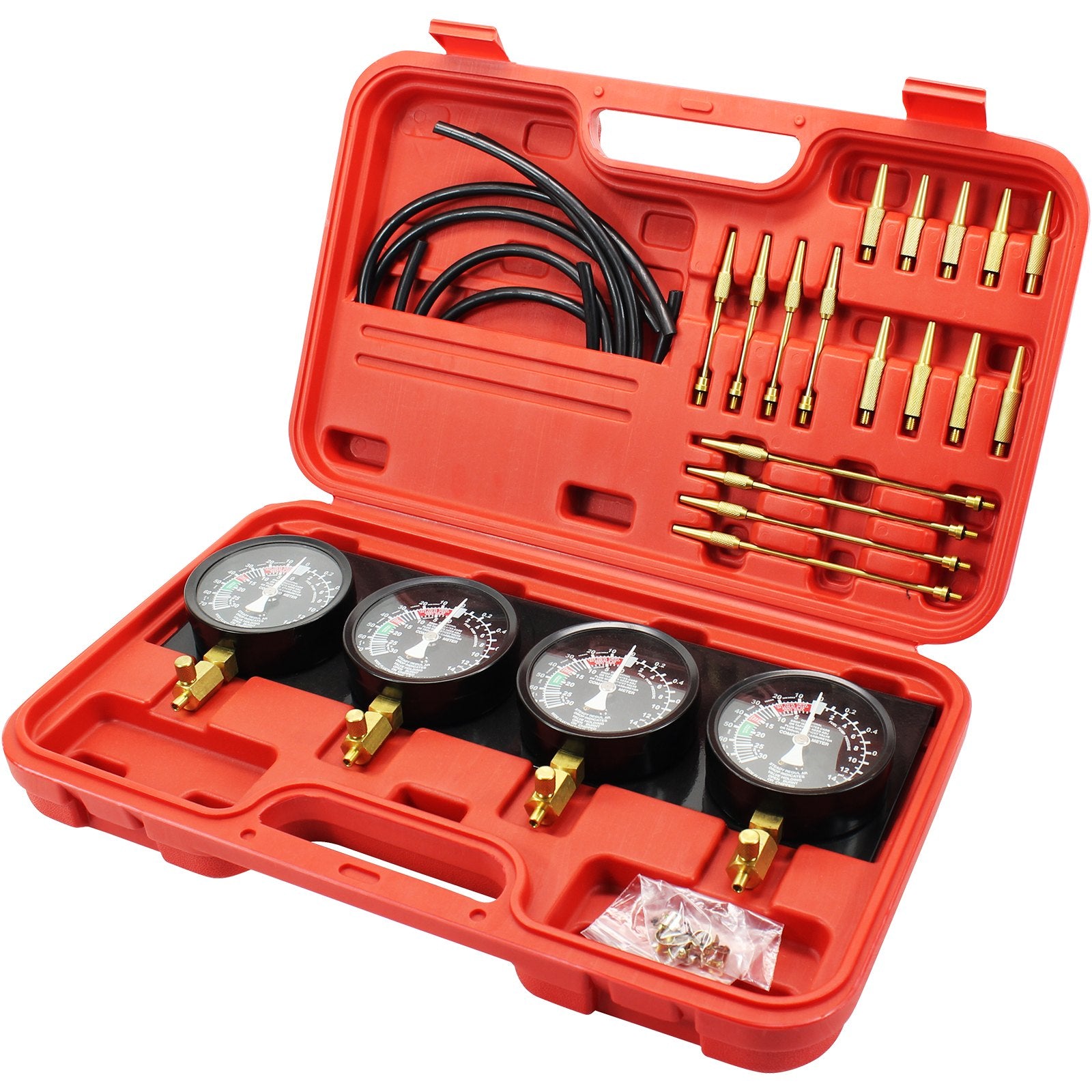 Fuel Vacuum Carburetor Synchronize Tool Kit Fuel Vacuum Carburetor Synchronizer carb sync Gauge Set with V952-B100132SLZKB00001V0