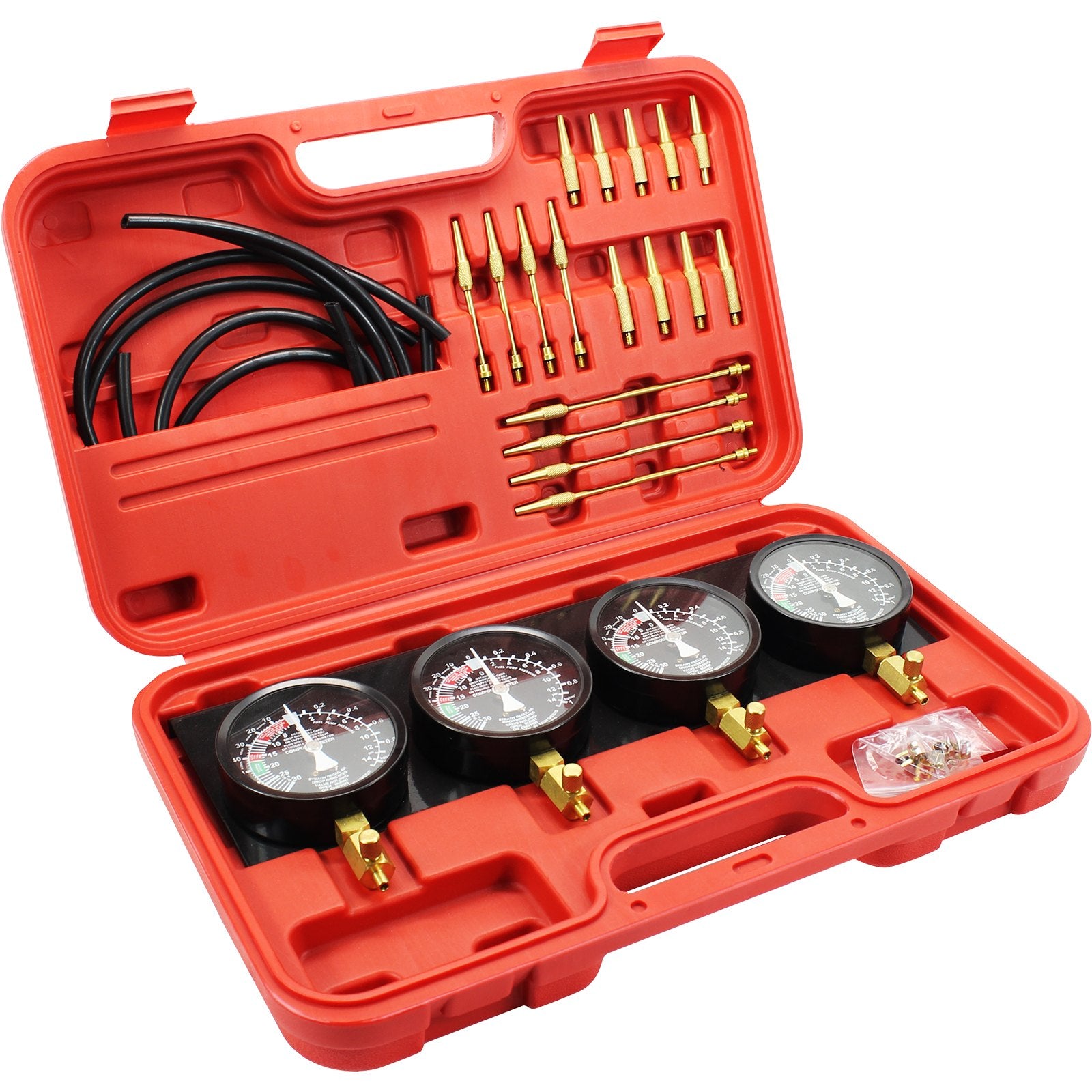 Fuel Vacuum Carburetor Synchronize Tool Kit Fuel Vacuum Carburetor Synchronizer carb sync Gauge Set with V952-B100132SLZKB00001V0