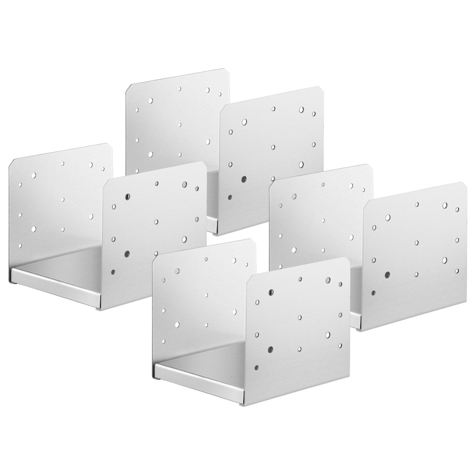 203.2x203.2mm Post Base, 4Pcs Stainless Steel Adjustable Post Anchor Bracket(Internal 198 x 185), Adjustable V952-BBLZDZBXG4PCX3EMMV0