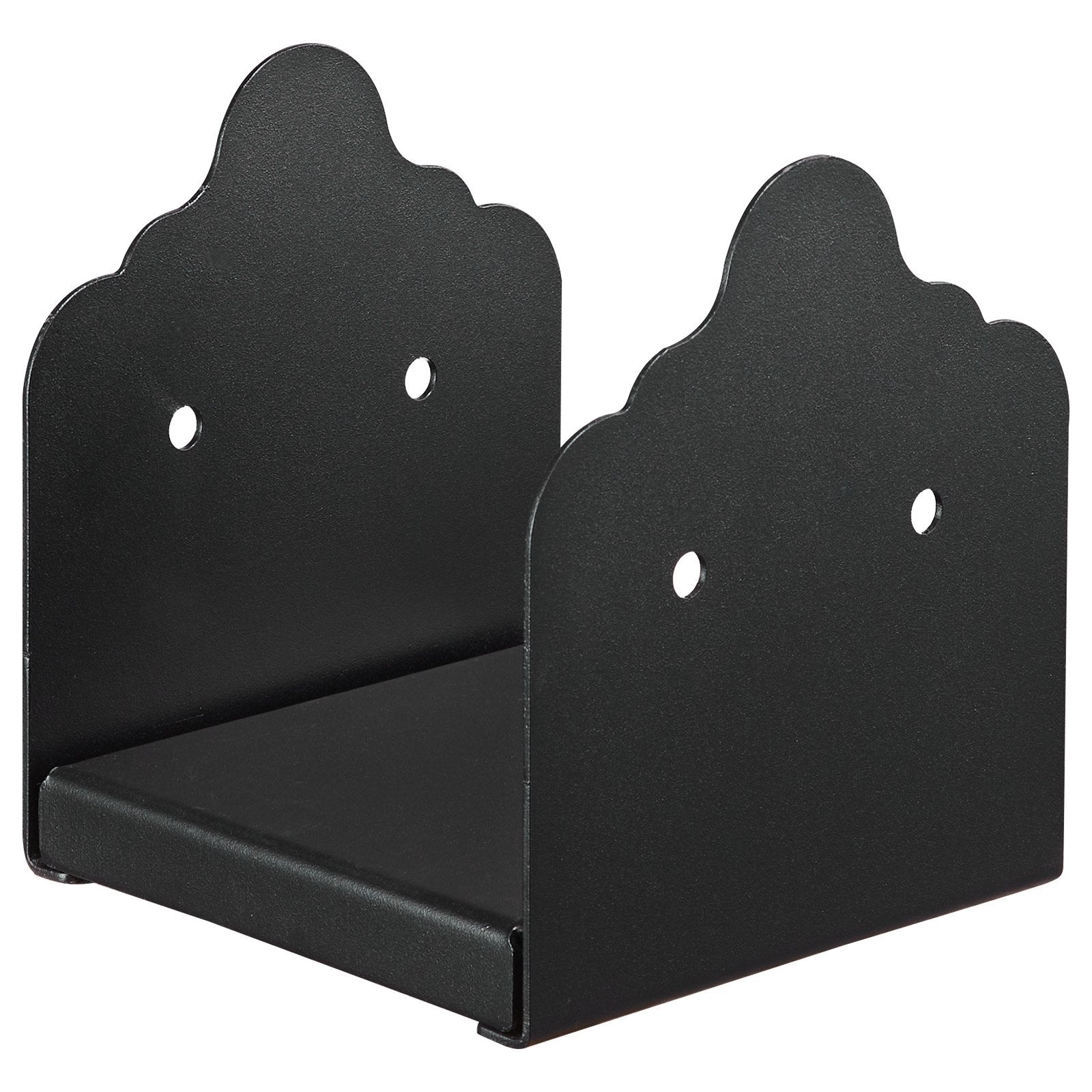 6x6 Post Base 2 Pcs, Inner Size 5.9x5.55 inch / 150x141 mm Post Brackets, Heavy Duty Carbon Steel Decking V952-BBLZDZTG1PCS9BMQZ001V0