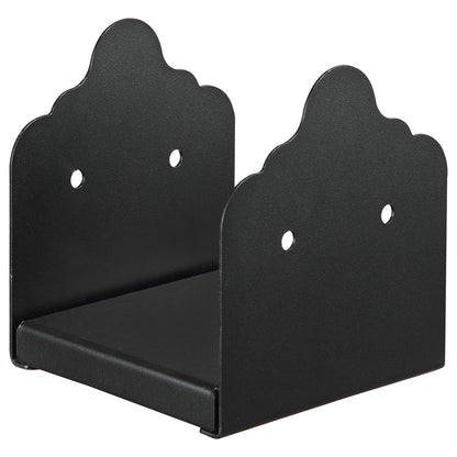 6x6 Post Base 2 Pcs, Inner Size 5.9x5.55 inch / 150x141 mm Post Brackets, Heavy Duty Carbon Steel Decking V952-BBLZDZTG1PCS9BMQZ001V0