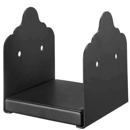 6x6 Post Base 2 Pcs, Inner Size 5.9x5.55 inch / 150x141 mm Post Brackets, Heavy Duty Carbon Steel Decking V952-BBLZDZTG1PCS9BMQZ001V0