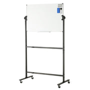 91.5x61cm Rolling Magnetic Whiteboard, Double-sided Mobile Whiteboard, Adjustable Height Dry Erase Board with V952-BBYCDL3624ABSW8OMV0