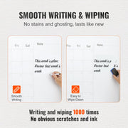 Magnetic Whiteboard Dry Erase Board 36" x 24" Wall Mounted for Office V952-BBYCXG3624ABS1776V0