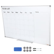 Magnetic Whiteboard Dry Erase Board 36" x 24" Wall Mounted for Office V952-BBYCXG3624ABS1776V0