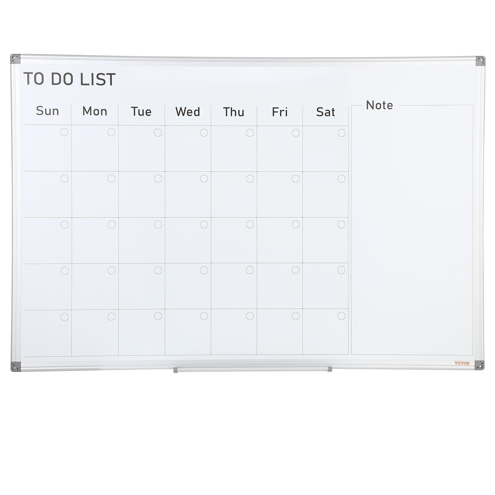 Magnetic Whiteboard Dry Erase Board 36" x 24" Wall Mounted for Office V952-BBYCXG3624ABS1776V0