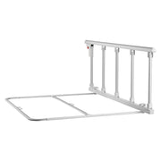 Foldable Bed Rail for Elderly, 122 cm Bedside Assist Rail with Fixing Strap, Adjustable Height Pipe Bedside V952-BCBSBCBSKZD1BAXNX001V0