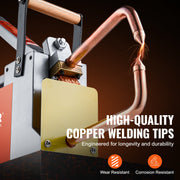 Portable Spot Welder, 1/8-inch Thick Spot Welder Machine with 8KVA Input Capacity, Handheld Welding Tip Gun V952-BCDHJX18220VHU2FPV3