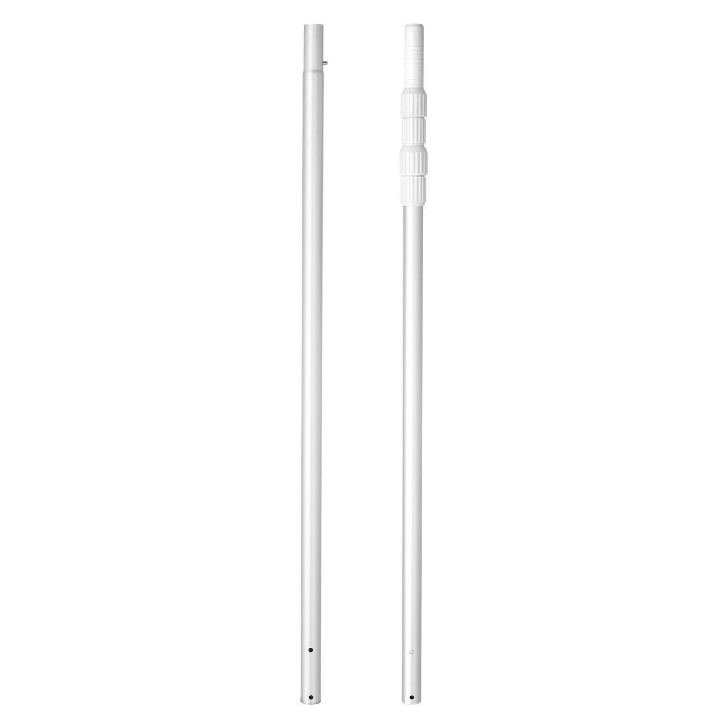 Pool Pole, 1 to 3.66 m Telescoping Swimming Pool Cleaning Poles, Professional Adjustable Telescopic Pole with V952-BCGYCQJTJYCGUEC1M001V0