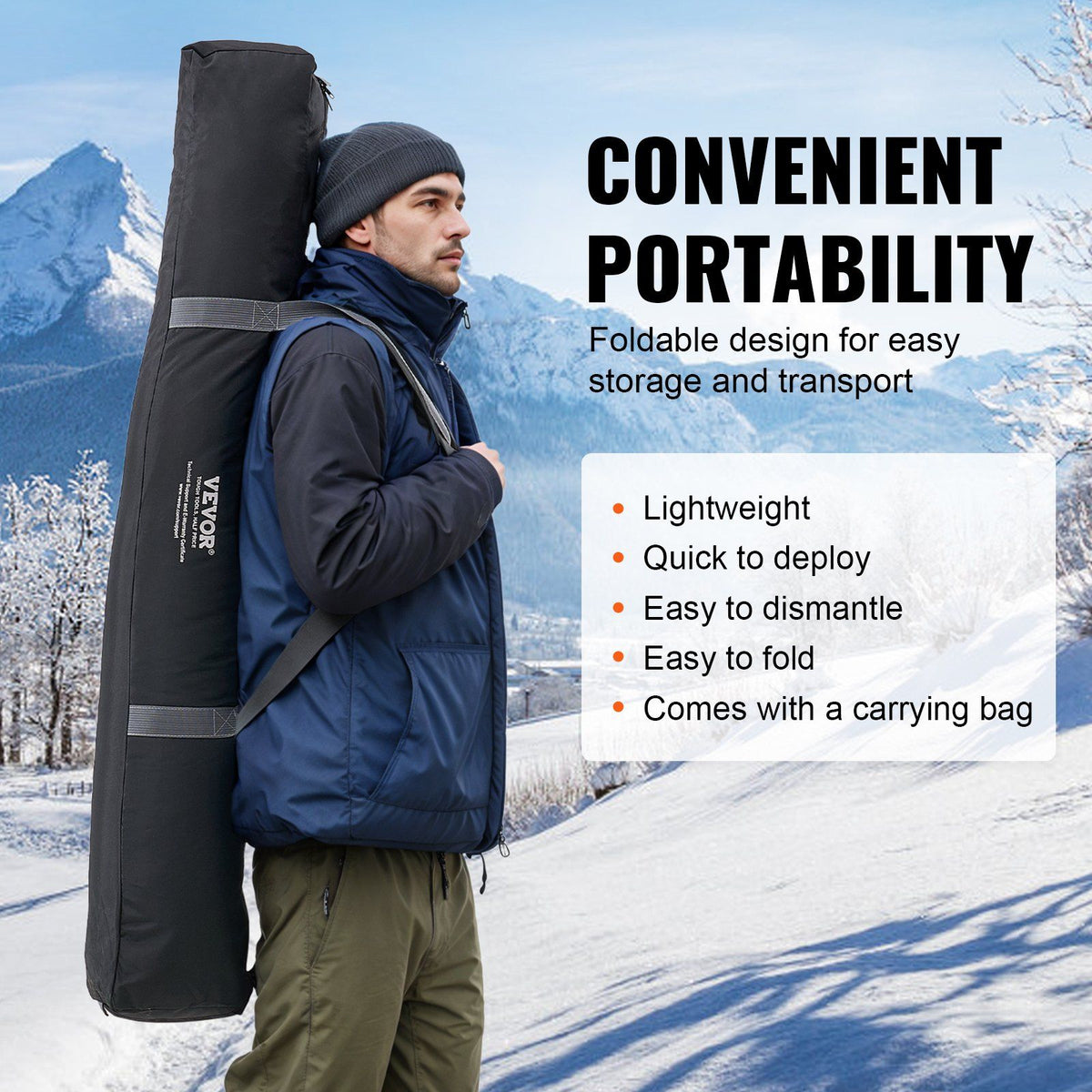 Portable Ice Shelter, 3-4 Person Insulated Pop-Up Ice Fishing Tent, 35 Square Feet Fishable Area, Thermal Ice V952-BDBHS707080IORFPQV0