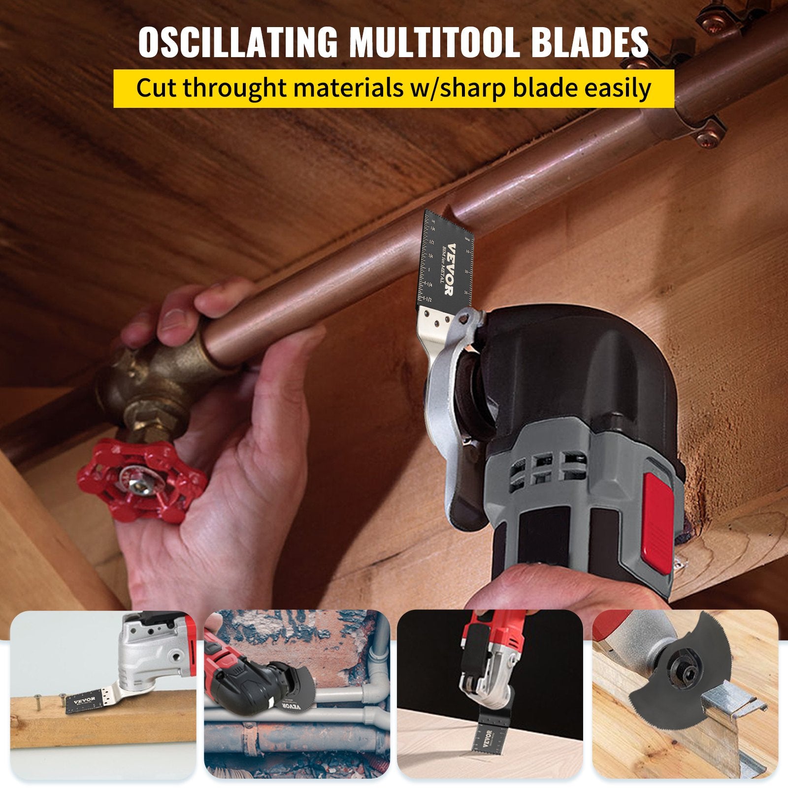 Oscillating Multi Tool Saw Blades Multi Tool Blades 50PCS for Wood Metal V952-BDGJDPDC50PCSX2D8V0