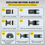 Oscillating Multi Tool Saw Blades Multi Tool Blades 50PCS for Wood Metal V952-BDGJDPDC50PCSX2D8V0