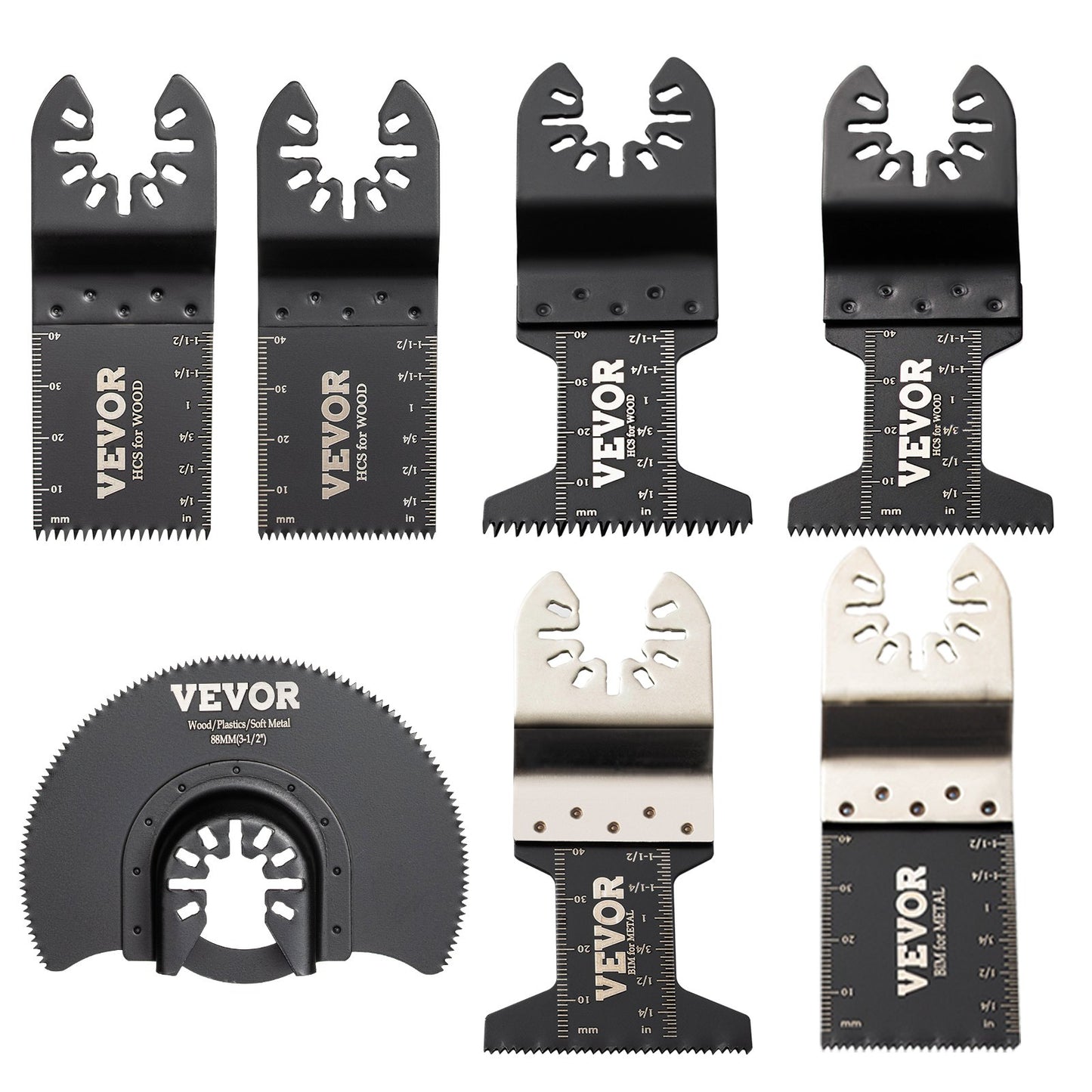 Oscillating Multi Tool Saw Blades Multi Tool Blades 50PCS for Wood Metal V952-BDGJDPDC50PCSX2D8V0