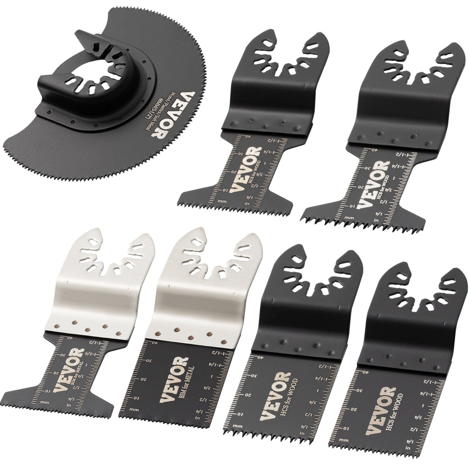 Oscillating Multi Tool Saw Blades Multi Tool Blades 50PCS for Wood Metal V952-BDGJDPDC50PCSX2D8V0