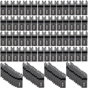 100PCS Oscillating Saw Blades, Quick Release Multitool Blades Kit, HCS Tool Blades for Wood Plastic, V952-BDGJDPG100PCSS199V0