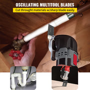 100PCS Oscillating Saw Blades, Quick Release Multitool Blades Kit, HCS Tool Blades for Wood Plastic, V952-BDGJDPG100PCSS199V0