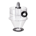 Cyclone Dust Separator, 4" Retrofit Cyclone Separator for Dust Collectors, ABS Dust Deputy With 2" Hole O.D. V952-BDTXFCCQTJZXTEJX5V0