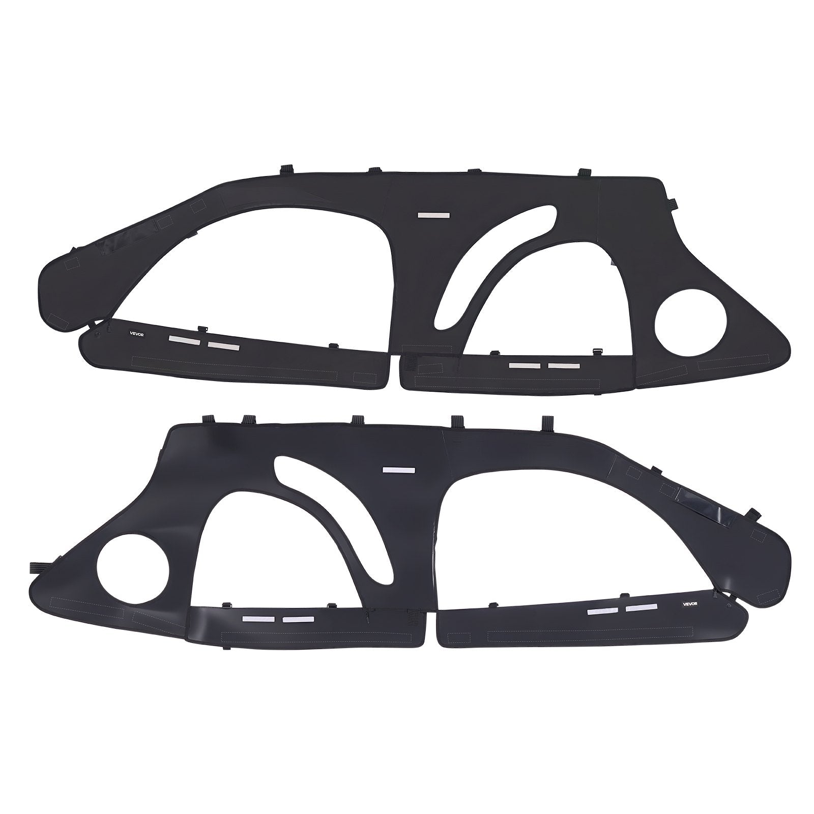 Cab Enclosure Upper Doors, Compatible with Polaris RZR PRO 2020-2024/Polaris RZR Turbo2022-2024, Soft Upper V952-BDWQPOLARISRJFHE6001V0