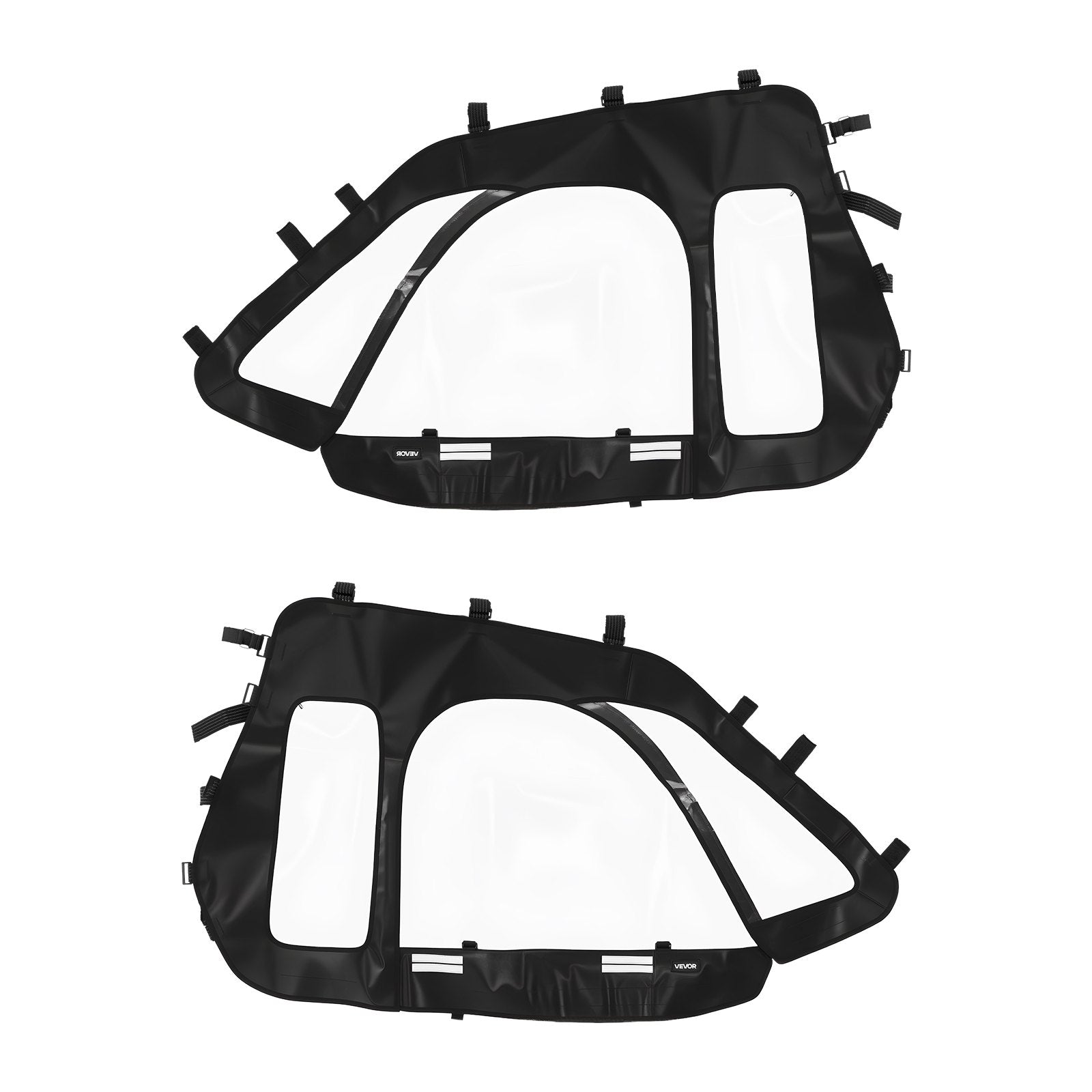 Cab Enclosure Upper Doors, Compatible with Polaris RZR XP 1000/XP Turbo 2014-2023, Soft Upper Doors, V952-BDWQPOLARISRN7Z3V001V0