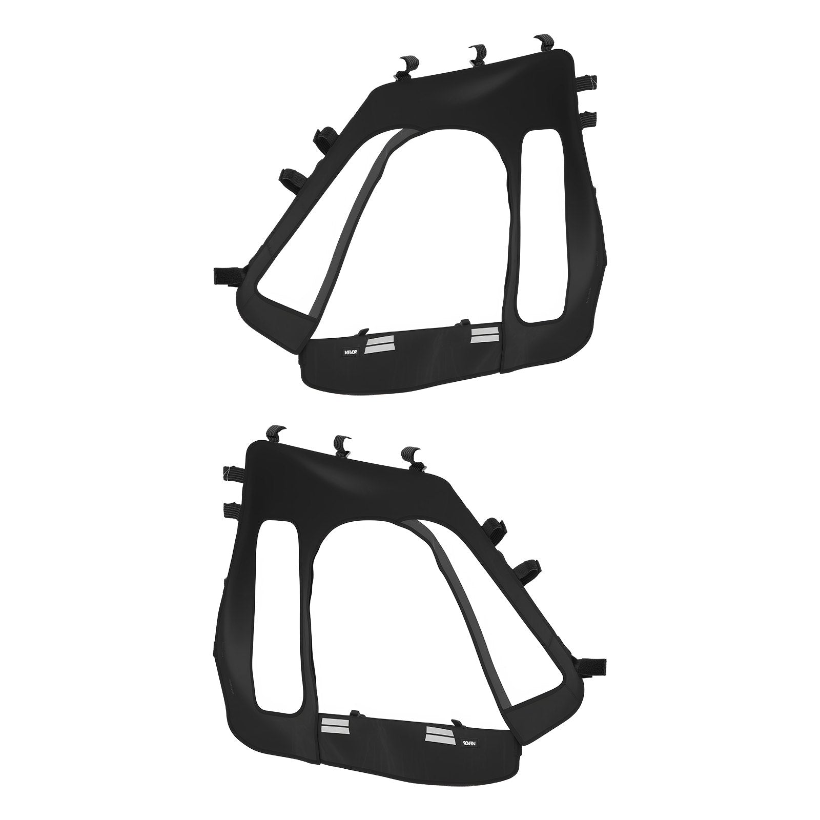 Cab Enclosure Upper Doors, Compatible with Polaris RZR XP 1000/XP Turbo 2014-2023, Soft Upper Doors, V952-BDWQPOLARISRN7Z3V001V0