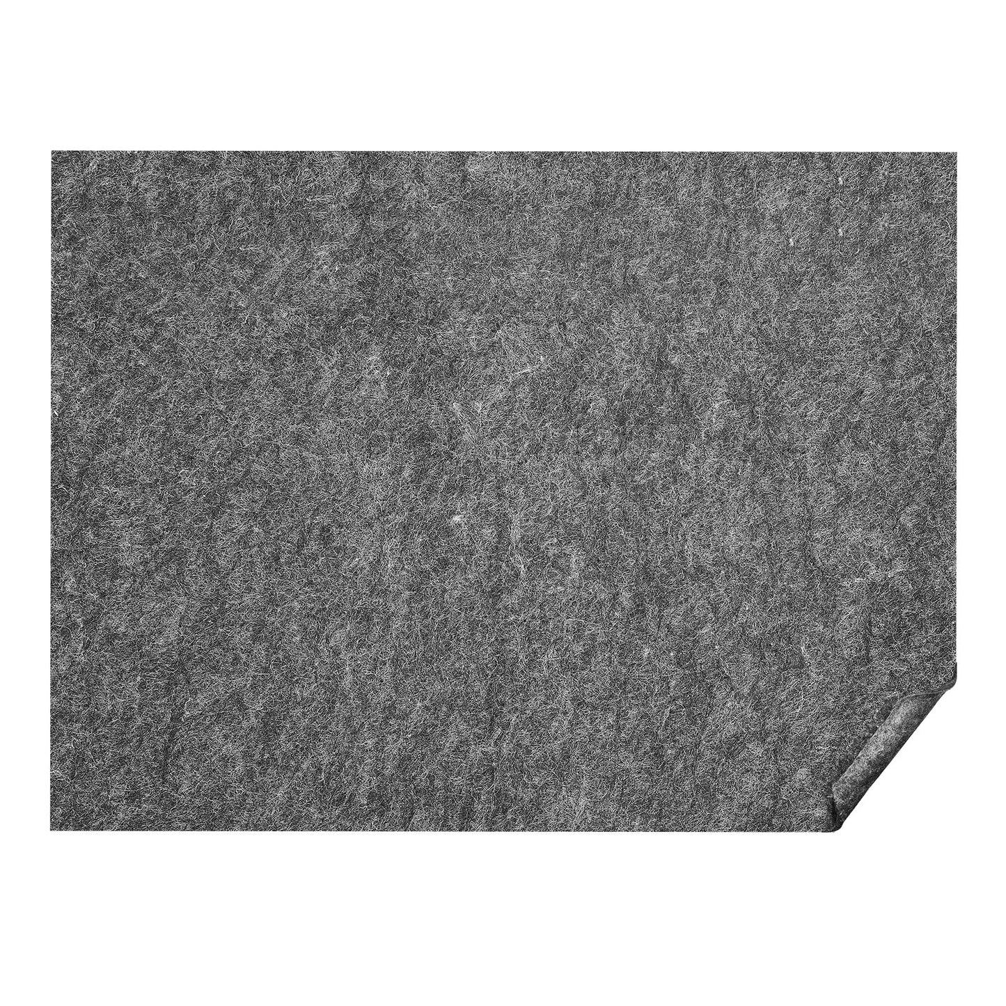 Rug Pad Without Slip Resistance, Protective Cushioning Carpet Pad, 9' x 12', 1/4"Thick, 100% Pure Polyester V952-BFHDTDSXPMFHLSBLLV0