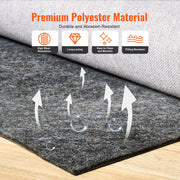 Rug Pad Gripper 8' x 10' Protective Carpet Pad 0.24" Thick for All Floors V952-BFHDTDSXPMFHT4MQWV0