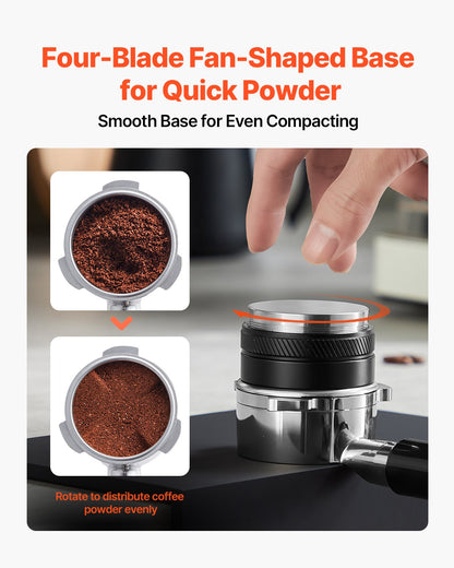 53mm Coffee Distributor 2-in-1 Adjustable Espresso Distributor for Home V952-BFQ53MMBXGLP9KOV6V0