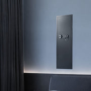 Wall Safe, 4-Tier Hidden Wall Mounted Gun Safe with Password & Key, Q235 Cold-Rolled Steel In-Wall Box with V952-BGBXJ39144341RL29001V9