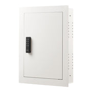 0.83 sq.ft Wall Safe, 3-Tier Hidden Wall Safe with Password, Key & Turning Knob, Q235 Cold-Rolled Steel V952-BGBXJ4162522X2SV6001V9