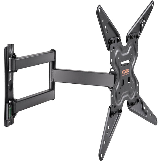 Full Motion TV Mount Fits for Most 26-55 inch TVs, Swivel Tilt Horizontal Adjustment TV Wall Mount Bracket V952-BGDSZ4004001900KLV0