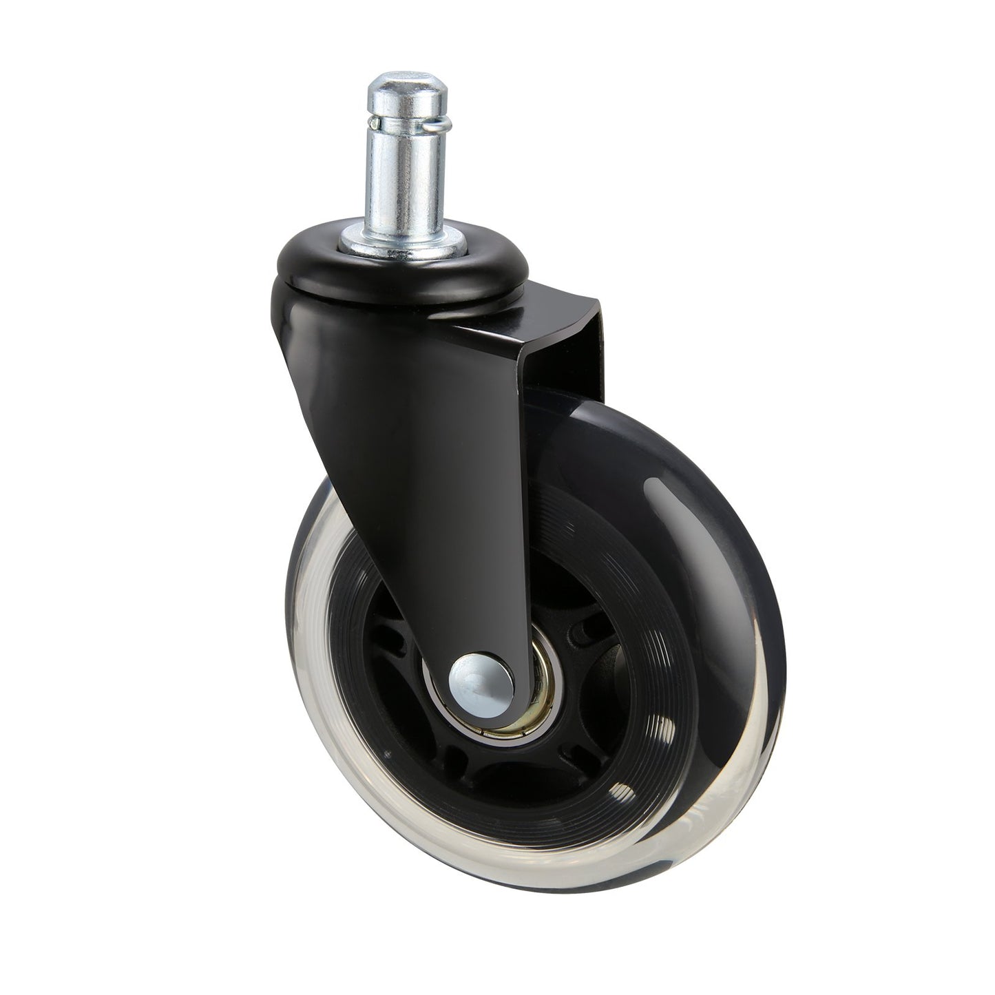 Office Chair Wheels, Set of 5, 76.2 mm Caster Wheels Replacement for Hardwood Floors and Carpet, Heavy Duty V952-BGLGJAZ3INCH1FZCLV0