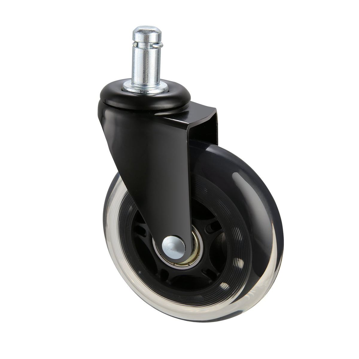 Office Chair Wheels, Set of 5, 76.2 mm Caster Wheels Replacement for Hardwood Floors and Carpet, Heavy Duty V952-BGLGJAZ3INCH1FZCLV0