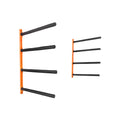 Wall Kayak Storage Rack, 4-Capacity Wall Mounted Kayak Holders for Kayak Canoe Paddle Board, Kayak Storage V952-BGS4G0000000MMS6PV0