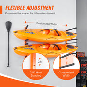 Wall Kayak Storage Rack, 4-Capacity Wall Mounted Kayak Holders for Kayak Canoe Paddle Board, Kayak Storage V952-BGS4G0000000MMS6PV0