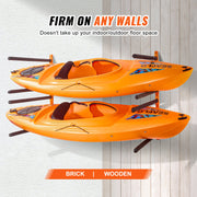 Wall Kayak Storage Rack, 4-Capacity Wall Mounted Kayak Holders for Kayak Canoe Paddle Board, Kayak Storage V952-BGS4G0000000MMS6PV0