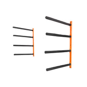 Wall Kayak Storage Rack, 4-Capacity Wall Mounted Kayak Holders for Kayak Canoe Paddle Board, Kayak Storage V952-BGS4G0000000MMS6PV0