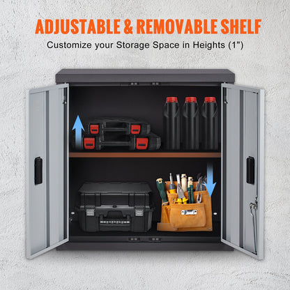 Foldable Wall Cabinet Garage Cabinet Wall Mounted 26 V952-BGSGJJ120LBSECZZ6V0