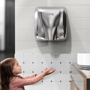 Heavy Duty Commercial Hand Dryer, 1800W Automatic High Speed Stainless Steel Warm Wind Hand Blower, 220V-240V V952-BGSGSJBXGZDGAR9TKV3