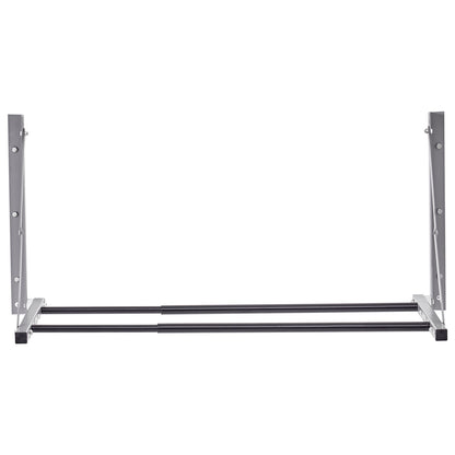 Wall Mounted Folding Tire Rack, 32" - 48" Adjustable Tire Rack, Q235 Heavy-Duty Steel Tire Storage Rack for V952-BGSLTJKDKDJ3PDEVOV0