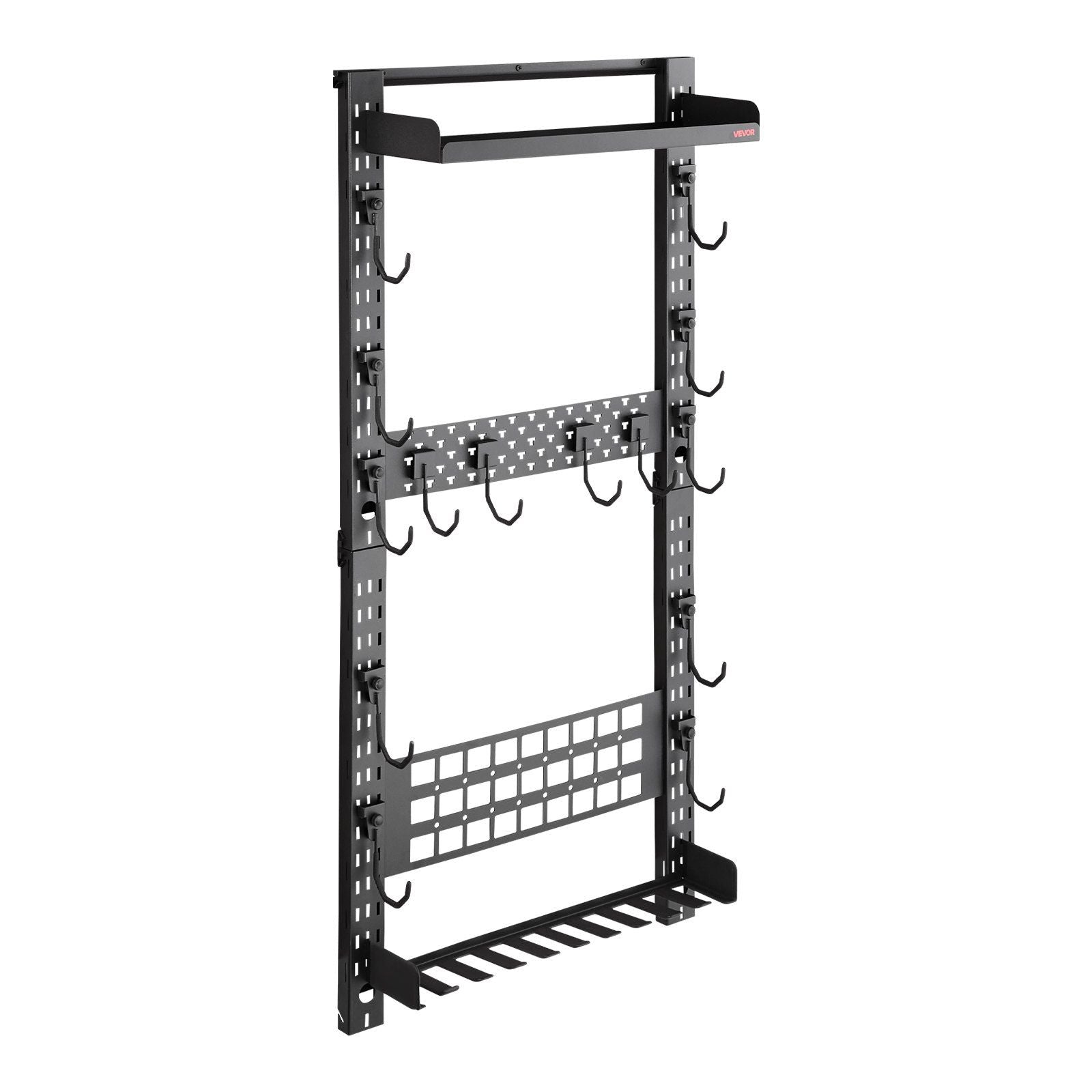 Gun Rack Wall Mount, Heavy Duty Steel, Indoor Rifle Shotgun Rack with Magazine Holder, MOLLE Panel, Gun V952-BGSZSQJJS5QWL0CBU001V0