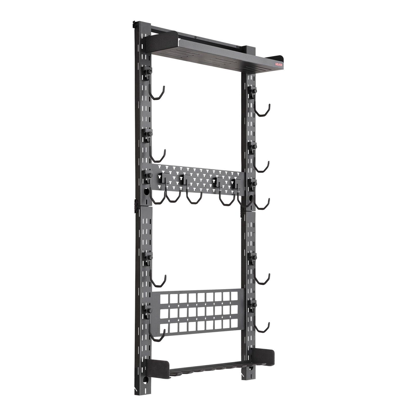 Gun Rack Wall Mount, Heavy Duty Steel, Indoor Rifle Shotgun Rack with Magazine Holder, MOLLE Panel, Gun V952-BGSZSQJJS5QWL0CBU001V0