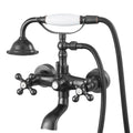 Clawfoot Tub Faucet, Wall Mount Bathtub Faucets with Handheld Shower, Vintage Oil-Rubbed Bronze Clawfoot Tub V952-BGSZZYGLTLTHLAC1L002V0