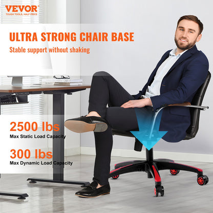 Office Chair Base Replacement, 710 mm, 1134 kg Static Load, Heavy Duty Universal Computer Desk Chair Stool V952-BGYDZPJ28SLD875TDV0