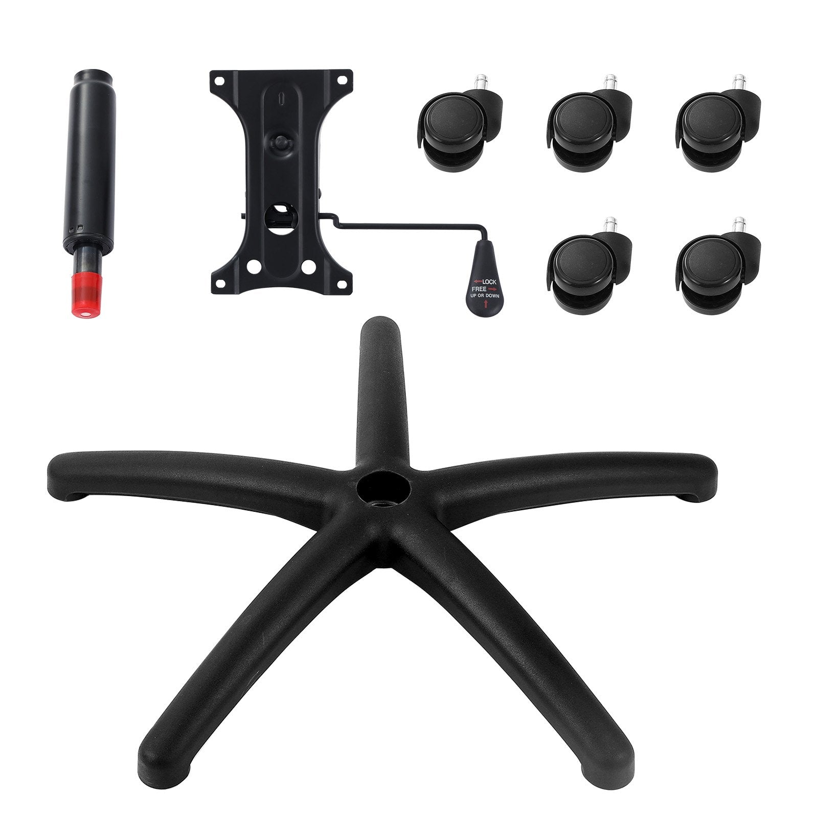 Office Chair Base Replacement 710mm Swivel Chair Base 1134kg 100mm Stroke V952-BGYDZPJ28SLDTH47VV0