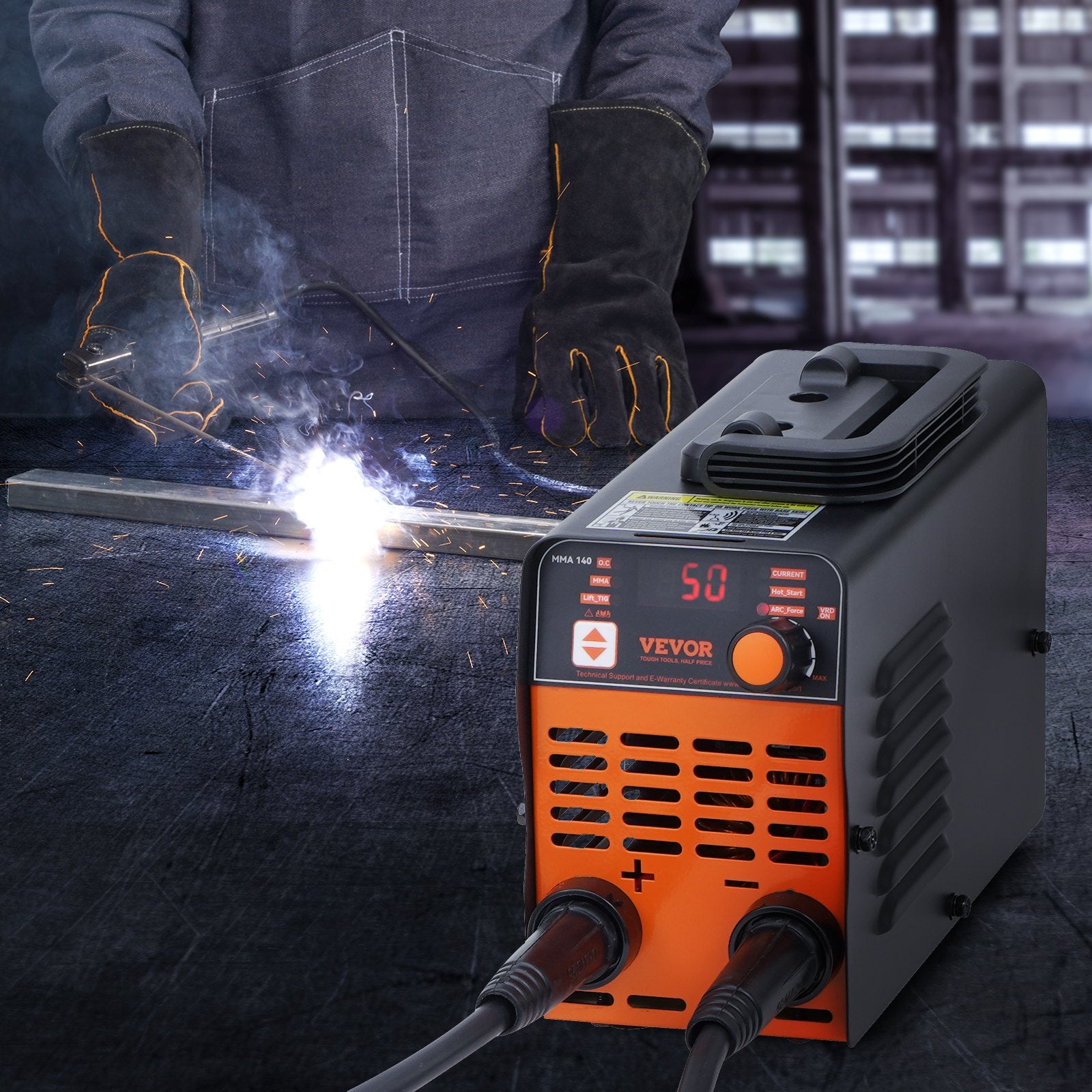 ARC Stick Welder 220V 140A Stick/Lift TIG 2-in-1 Welding Machine Hot Start V952-BHJBHSH140A06Y358V3