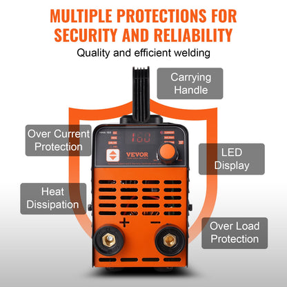 ARC Stick Welder 220V 120A 2-in-1 Lift TIG Welding Machine Hot Start V952-BHJBHSH160A03GXNSV3