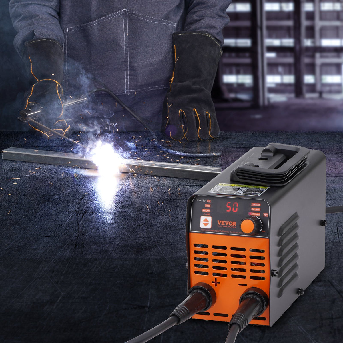 ARC Stick Welder 220V 120A 2-in-1 Lift TIG Welding Machine Hot Start V952-BHJBHSH160A03GXNSV3