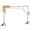 Backdrop Stand, 298 x 300 cm Adjustable Photo Backdrop Stand Kit, Portable Background Backdrop Stand with 4 V952-BJJ2KLJ1010FDZ6BMV0